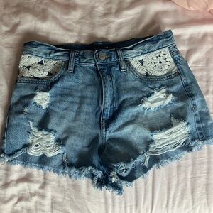 AEROPOSTALE JEAN SHORTS